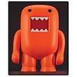 Domo 4-Inch Black Light Orange Vinyl Figure